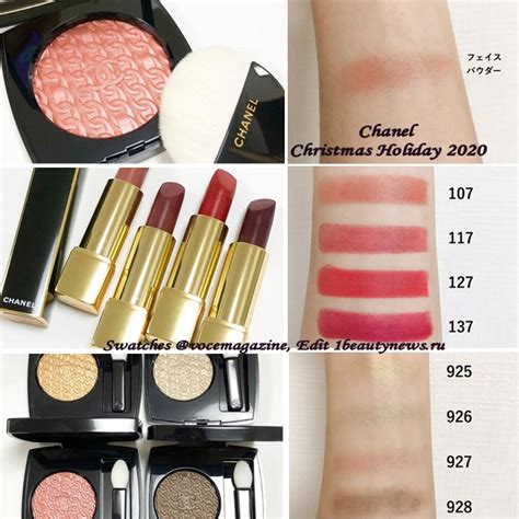 chanel beauty christmas lipstick swatches|where to buy Chanel lipstick.